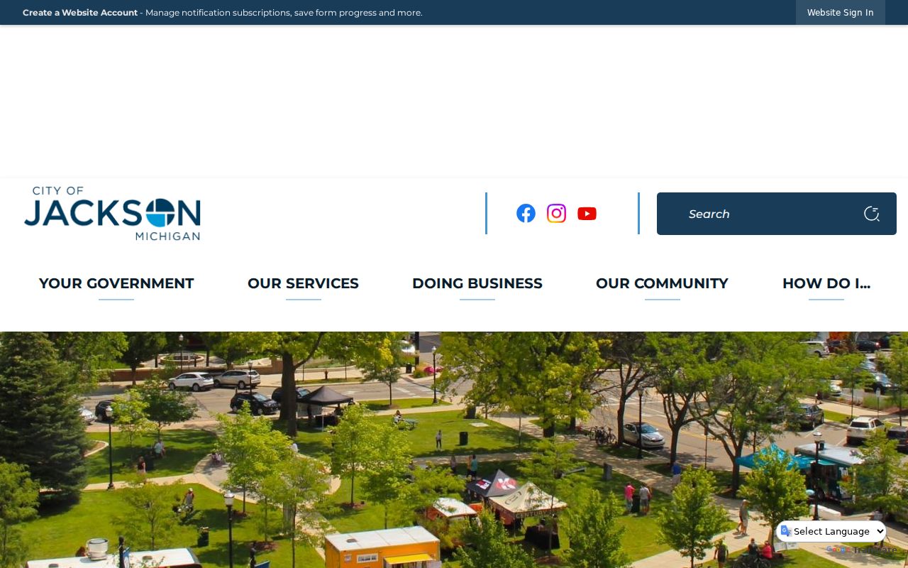 Jackson criminal records access rules on the city FOIA page