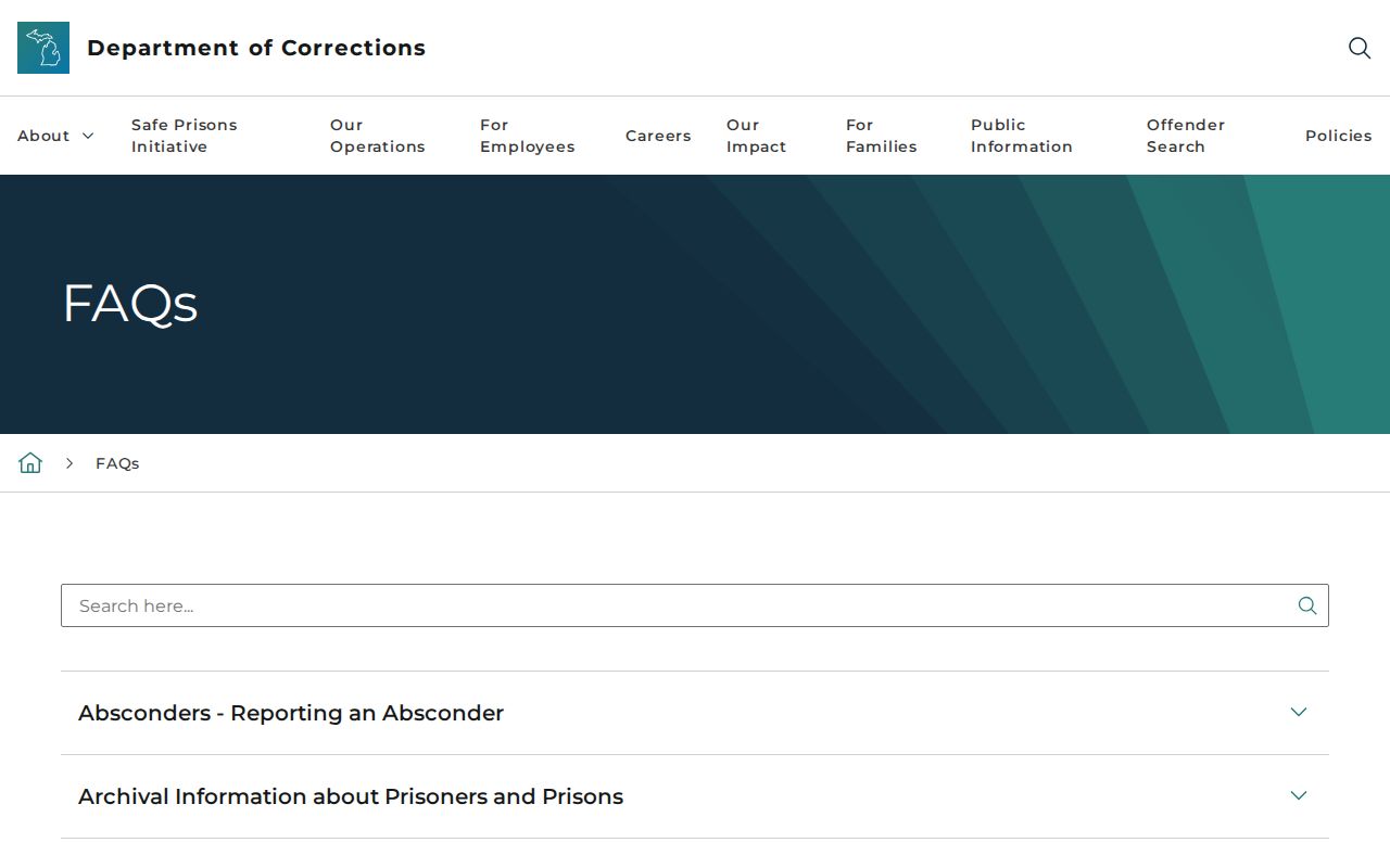 Jackson County arrest record retention and correction through MDOC