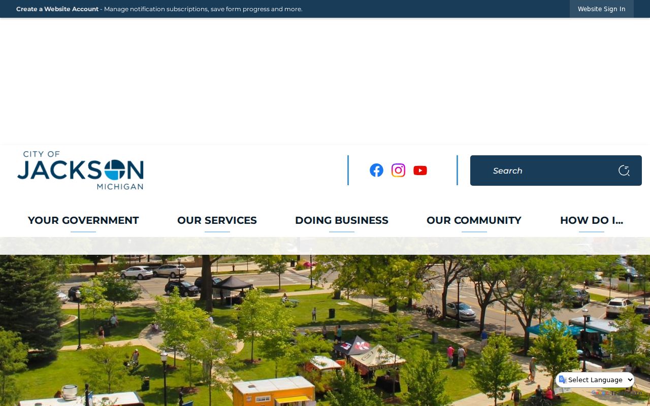 Jackson Police Department contacts for city criminal records