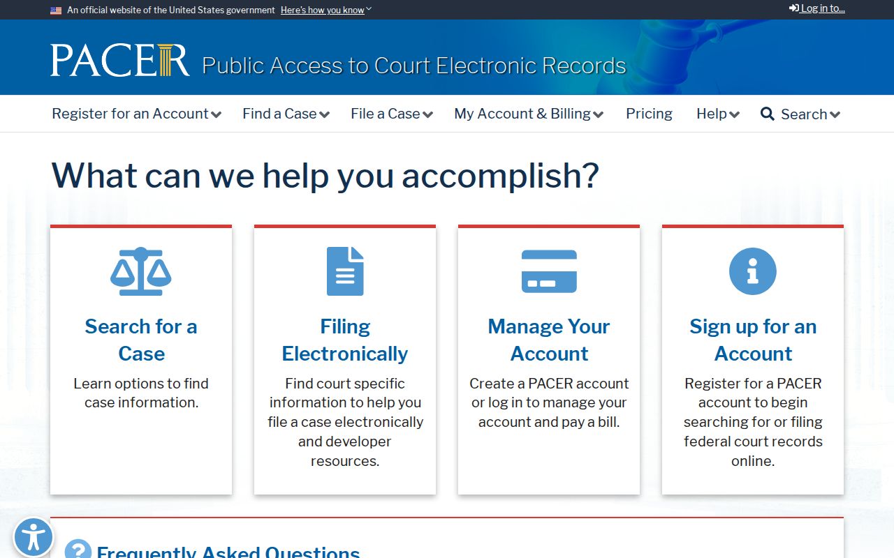 Jackson County federal criminal court records in PACER